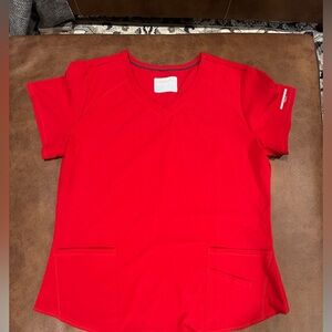 Skechers Red XL Scrub Top